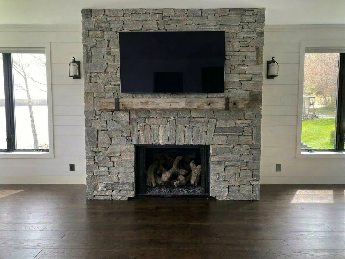 Fireplace Surround, Granite, thin stone
