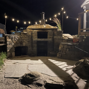 Tim's Brick Oven/Smoker