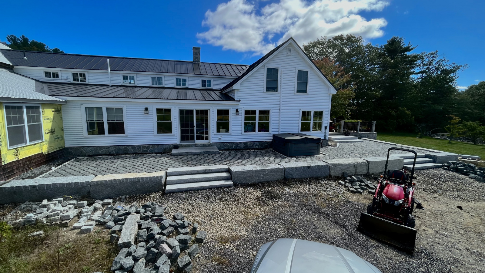 Cobblestone Patio, Standish, Maine
